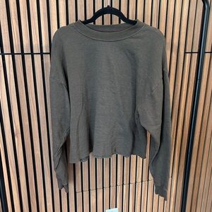 Hey Gang Boxy Crop Sweatshirt